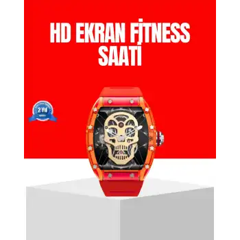 Manyetik Şarjlı Akıllı Saat iOS Android Uyumlu