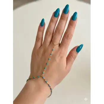 Mavi Taşlı Çelik Şahmaran