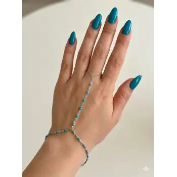 Mavi Taşlı Çelik Şahmaran