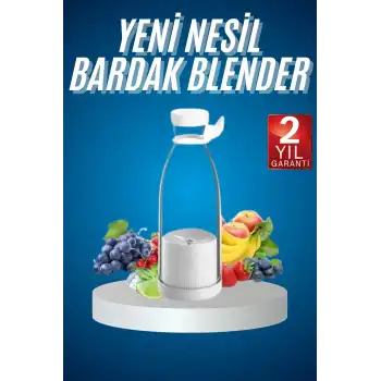 Meyve Sıkacağı Taşınabilir USB Elektrikli Blender Mini
