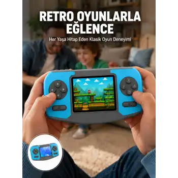 Mini Arcade Oyun Konsolu Hafif Taşınabilir Çocuk Hediyelik