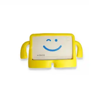 Newface Apple İpad 2022 10.9 (10.nesil) Kılıf Karakter Tablet Silikon - Sarı