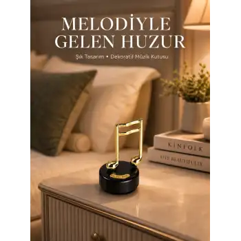 Nota Figürü Müzik Kutusu Melodious Model Yeni Nesil