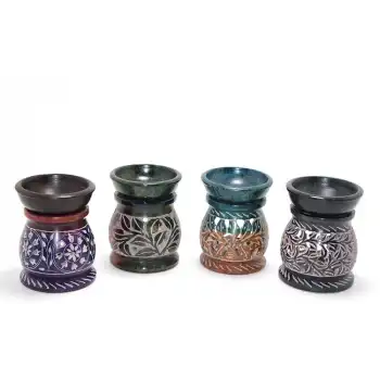 Obsidian Taşı Buhurdanlık Ksk2231