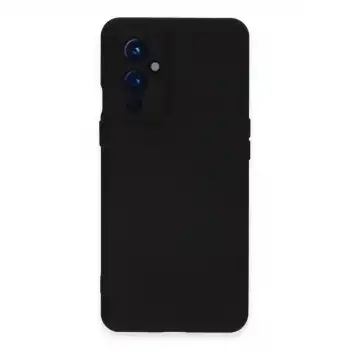 One Plus 9 Kılıf Nano İçi Kadife Silikon - Siyah