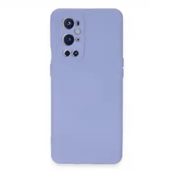 One Plus 9 Pro Kılıf Nano İçi Kadife Silikon - Mavi