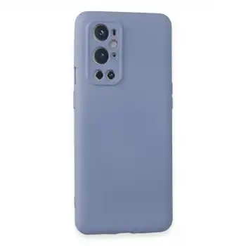 One Plus 9 Pro Kılıf Nano İçi Kadife Silikon - Mor