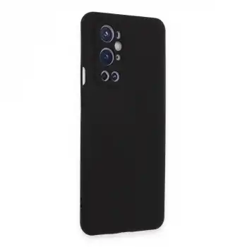 One Plus 9 Pro Kılıf Nano İçi Kadife Silikon - Siyah