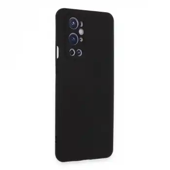 One Plus 9 Pro Kılıf Nano İçi Kadife Silikon - Siyah