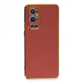 One Plus 9 Pro Kılıf Volet Silikon - Kırmızı