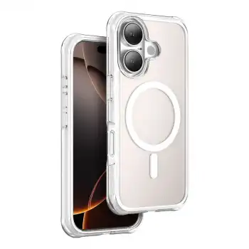 Onegif Apple İphone 16 Hulk Magsafe Kapak - Beyaz