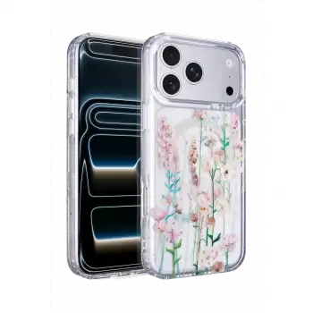Onegif Apple İphone 17 Pro Max Desina Magsafe Kapak - Desen 1