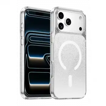 Onegif Apple İphone 17 Pro Sora Simli Magsafe Kapak - Beyaz