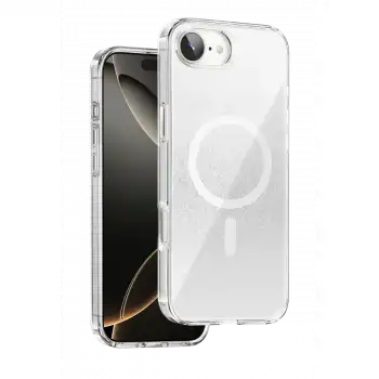 Onegif Apple İphone 17e Sora Simli Magsafe Kapak - Beyaz