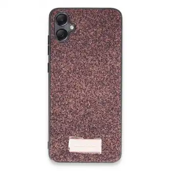 Onegif Samsung Galaxy A05 Bright Simli Kapak - Derin Mor