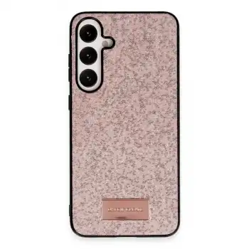 Onegif Samsung Galaxy A25 5g Bright Simli Kapak - Pembe