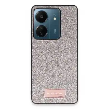 Onegif Xiaomi Redmi 13c Bright Simli Kapak - Gold