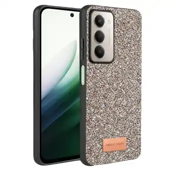 Onegif Xiaomi Redmi 15 4g Bright Simli Kapak - Gümüş
