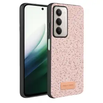 Onegif Xiaomi Redmi 15 4g Bright Simli Kapak - Pembe