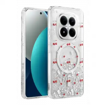 Onegif Xiaomi Redmi Note 15 Pro Plus 5g Misk Simli Magsafe Kapak - Desen 5