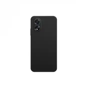 Oppo A38 Kılıf First Silikon - Siyah