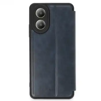 Oppo A38 Kılıf Flip Cover - Lacivert