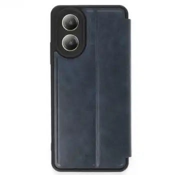 Oppo A38 Kılıf Flip Cover - Lacivert