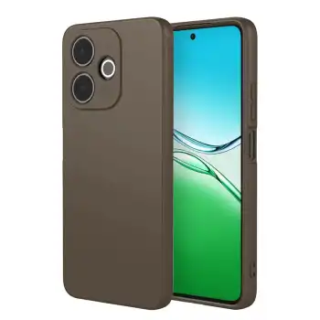 Oppo A5 Pro 4g First Silikon - Kahverengi