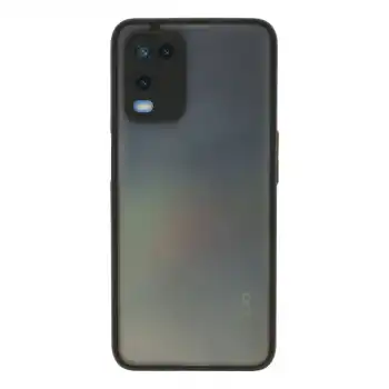 Oppo A54 4g Kılıf Montreal Silikon Kapak - Siyah