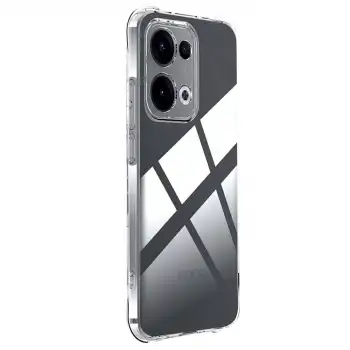 Oppo A6 Pro 4g Lüx Şeffaf Silikon - Şeffaf