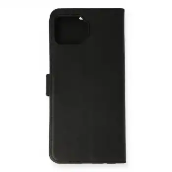 Oppo A73 Kılıf Trend S Plus Kapaklı Kılıf - Siyah