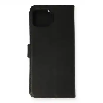 Oppo A73 Kılıf Trend S Plus Kapaklı Kılıf - Siyah