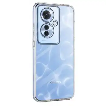 Oppo Reno 11f Kılıf Lüx Şeffaf Silikon
