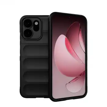 Oppo Reno 14 Optimum Silikon - Siyah
