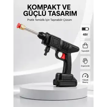 Orijinal 48V Şarjlı Basınçlı Temizlik Tabancası 2025 A Kalite Seri