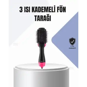 Oval Tasarımlı Profesyonel Fönlü Saç Şekillendirici