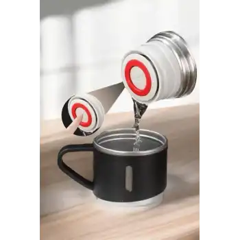 Paslanmaz Çelik 3’lü Termos Seti Vakumlu ve 8 Saat Isı Koruma