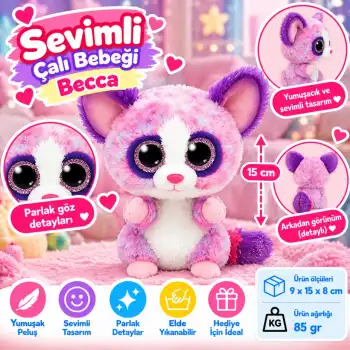 Peluş Çalı Bebeği Becca 15 cm