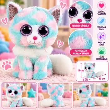 Peluş Kedi Opal 15 cm