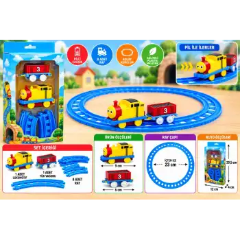 Pilli Mini Tren Seti