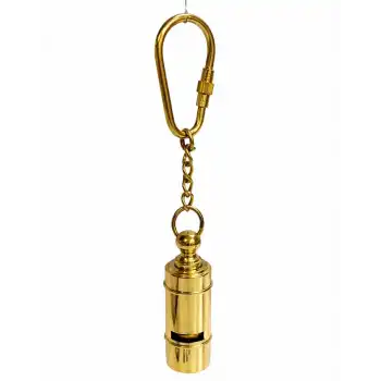 Pirinç Düdük Anahtarlık 15134a