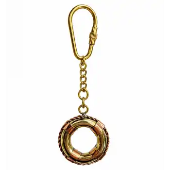 Pirinç Simit Anahtarlık 2475