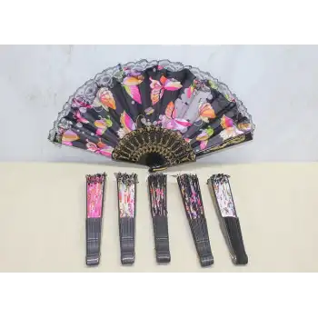 Plastik Renkli Yelpaze Alk3572