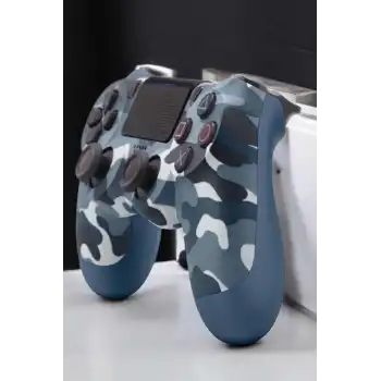 PS4 Oyun Kolu Kamuflaj Desenli Joystick