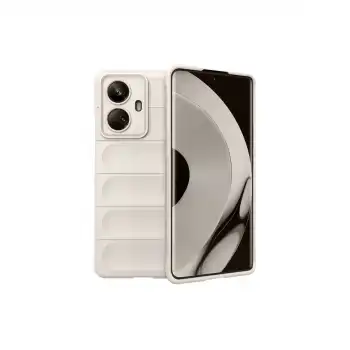 Realme 10 Pro 5g Kılıf Optimum Silikon - Krem