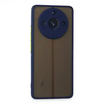 Realme 11 Pro Kılıf Montreal Silikon Kapak - Lacivert