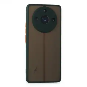 Realme 11 Pro Kılıf Montreal Silikon Kapak - Yeşil