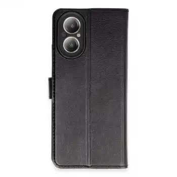 Realme 12 Lite Kılıf Trend S Plus Kapaklı Kılıf - Siyah