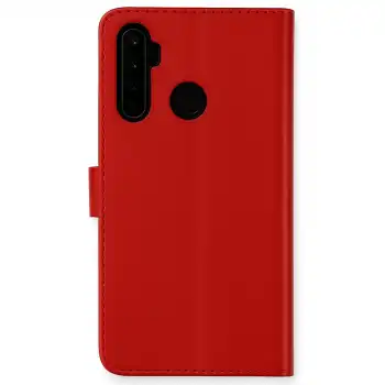Realme 6i Kılıf Trend S Plus Kapaklı Kılıf - Kırmızı