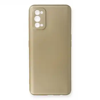 Realme 7 Pro Kılıf First Silikon - Gold